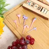 Popular household cartoon fruit fork cute animal bento tag Creative bento tag decorating set