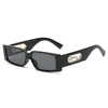 Sonnenbrille Vintage Rechteck Mode Frauen Designer Quadrat Sonnenbrille Männer Leopard Punk Brillen Shades UV400