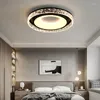 Lampki sufitowe LED Okrągły światło salon sypialnia oświetlenie kuchenne z zdalną powierzchnią dekoracyjną