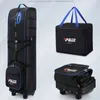 Golf Bags Pgm Golf Cushion Fabric Storage Bag Thickened Aircraft Loading Folding Tugboat Golf Bag Caddy Bag HKB009 231102