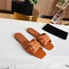 Designer Slipper Women Slipers Luxury Sandals Brand Sandals Real Leather Flip Flop Flats Slide Casual Shoes Sneakers Boots By Brand Y005 001