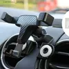 Bilhållare Mobiltelefonhållare för Ford Mustang 2015 2016 2018 2018 Air Vent Mount Bracket GPS Telefonhållare Clip Stand i bil för iPhone Q231104