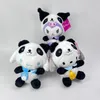 Lindo panda Cinnamoroll juguetes de peluche muñecas de peluche Anime regalos de cumpleaños decoración del dormitorio del hogar