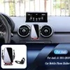 Araba Tutucu Araba Kablosuz Şarj Cihazı Audi A1 Sportback 8xa 8xf 2011-2019 Ayarlanabilir GPS Navigasyon Braketi Q231104