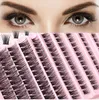 Thick Natural 140 Clusters Segmented Eyelashes Extensions Dense Vivid Handmade Reusable Grafted Fake Lashes Natural Light