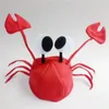 Chapeaux de fête Halloween drôle chapeau crabe homard chapeaux coiffure pour adultes et enfants