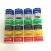 스모크 샵 마그네트 드라이 허브 플라스틱 하드 2 층 담배 분쇄기 슬라이서 많은 색상