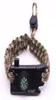 Braccialetti auto -salvataggio del paracadute regolabile con bracciale di sopravvivenza Paracord 5 in 1 braccialetti da polso da campeggio sportivo all'aperto Compass W7393490