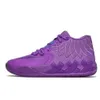 2023 DH LAMELO BALL MB 01 02 Basketskor Rödgrön Galaxy Purple Blue Grey Black City Melo Shoe Trainner Sneakers
