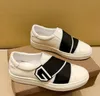 Designer Mens Loafers Luxury Brand Black Shoes Casual skor Male White Man Shoes for Men