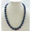 Choker 11-12 mm echte zeewater barokke parelketting 50 cm (HEBBEN gebreken)