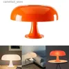 Skrivbordslampor led svamp bordslampa för hotell sovrum sovrum vardagsrum dekoration belysning modern minimalistisk kreativitet skrivbord lampor q231104