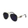 Sunglasses 2023 new head metal ins star same mirror show fashion rock sunglasses men and women