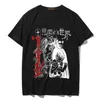 Mens Tshirts Men Tshirts Harajuku Music Girl Print Black Crop Short Sleeve Tshirt Goth Cotton Tshirt Kawaii Ladies Y2k Clothing Topps Female 230403