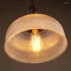 Hängslampor lamparas de techo colgante moderna matsalsljus kök hängande vintage heminredning glaslampa
