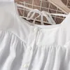 Chemises pour enfants Chemise en mousseline de soie pour enfants Blouses pour filles École à manches courtes Vêtements d'été pour jeunes Débardeur pour enfants Haut pour bébé 6 8 10 12 14 ans 230403