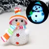 Christmas Decorations Creative Things Colorful Snowman Light Gathering Party Decorative Gifts Children's Toys Wholesale Manufacturers