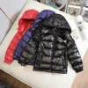 2023 Arrivées Enfants Manteau à capuche Veste Automne Hiver Garçons Filles Parka rembourrée en coton Manteaux Épaissir Vestes chaudes Enfants Outwear 100-170