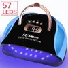 UV-LED-Lampenlichter für Nägel Leistungsstarke professionelle Lampe für Gel-Nagellack-Trocknungslampe für Nageltrockner 60 LEDs Lampe für Maniküre