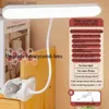 Desk Lamps Cross Border Learning Dedicated Desk Clip Bedside Bedroom Dormitory Charging Eye Protection LED Reading Lamp Student Gift Q231104