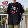 メンズTシャツkpop strayキッズシンガーTシャツメンファッションストリートウェアハラジュクストレイキッドレターグラフィック夏y2k特大のオンセック半袖230403