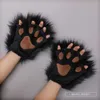 Catsuit Costumes Winter for Women Girls New Animals Cat's Paws Cosplay Gloves Halloween Party Gifts