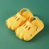 15-22Cm Summer Kids Anti Slip Soft Sole Flops Sandals Children's Slippers Cute Cartoon Baby Wear Hole Shoes