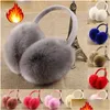 Bérets Haute Qualité Hiver Chaud Cache-oreilles Femmes Mode Fluffy Confortable Peluche Doux Casual Oreille Warmer Flaps Earwarmers Drop Livraison Acces Dhkhr