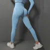 Yoga kıyafeti kadın tozluk kalçaları kaldırma spor salonu dikişsiz spor pantolon yüksek bel fitness kabarcık egzersiz 231102