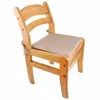 Pillow 40x40cm Square Seat Linen Pad Sponge Filling Dining Chair With Ties Non-Slip Home Decorations