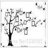 Wall Stickers Large 200250Cm7999in Black 3D DIY Po Tree PVC DecalsAdhesive Family Mural Art Home Decor 230403