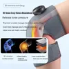 Foot Massager Vibration Heated Knee Shoulder Brace 3 In 1 Elbow Wrap 3 Adjustable Vibrations Heating Modes 231102