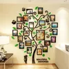 Adesivos de parede com moldura de imagem 3D para adesivos de parede de figura Frame Art Arte decoração de parede adesiva Diy Tree Padrão resistente a desgaste 230403