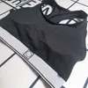 Kvinnor Tracksuits Yoga Set Fitness Suit Letter Print Workout Clothes for Tracksuit Gym Set Wear Sports Outfit