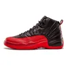 Jumpman 12 12s Cherry Orange Black University Gold Twist Gamma Blue Taxi Fiba Playoffs Flu Game OG mens Scarpe da basket