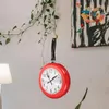 Orologi da parete Orologio da parete Decorativo da appendere Anello silenzioso unico per friggere Modellazione in acciaio inossidabile Design muto Reloj Pared Cucina digitale