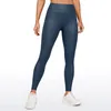 Active Pants Crz Yoga Butterluxe matowe sztuczne skórzane legginsy dla kobiet 28 '' - Brak przednich szw