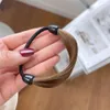 Elegante unsichtbare Perücke Haarseil für Frauen Mädchen einfache elastische Pferdeschwanz Haarband Scrunchies Periwig Haarschmuck Kopfbedeckung