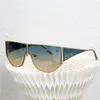 2023 Ny lyxdesigner F Family's New Fashion Show Geometric Conneined Shape Eye Protection med samma typ av solglasögon FFM0093