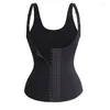 Kobiety Shapers Corset Schming Body Shape Kamizelka Kobiety Shapewear Blis Control Tank Top Waist Trainer Gym Sauna Pas Brzd