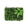 Fleurs décoratives 40x60cm, plante artificielle, panneau mural, Simulation de pelouse, feuille verte, fausse plante de décoration en rotin