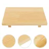 Dinnerware Sets Wooden Sushi Serving Plate Japanese Board Geta Platter Sashimi Tray Wood Platters Cutting