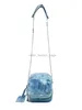 Schoudertassen Soul Bag Gepersonaliseerde Artist Bag Geverfd Denim Handbagcatlin_fashion_bags