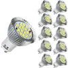 1X 10X GU10 7W 640LM 16 LED 5630 SMD 에너지 절약 스포트라이트 전구 홈 램프 순수한 화이트 샹들리에 조명기구 AC85-265V