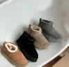 2023new mulheres inverno ultra mini bota designer botas de plataforma australiana para homens couro real quente tornozelo pele botas luxuoso shodd 4