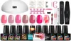 LACHEER 22PCSLOT 36W Nagellampa Gel Polish Set Nail Dryer Manicure Soak Off Long Led Gel Lack Blooming Flower Effect5021771