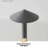 Lampes de bureau Lumière LED tactile créative rechargeable pour Bar café chambre Restaurant veilleuse champignon lampe de bureau lampes de Table décoratives Q231104