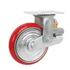 Castor iron core polyurethane heavy-duty castor shock absorption universal wheel