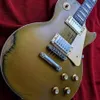 New Vintage/Relic Electric Guitar, Nitro Finish, Gold Top 1 PC Body and Neck