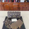 3 -częściowe torby na ramię z pudełkiem luksusowy man projektant crossbody ręka torba torebka torebka złota łańcuch pochette pod pachami kobiety oryginalne skórzane torby sprzęgła